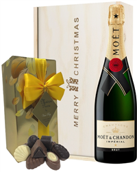 Christmas Champagne gift