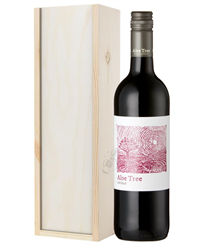 South African Shiraz Red Wine Gift in Wooden Box