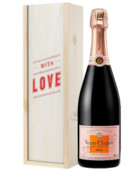 Valentine’s Champagne gift